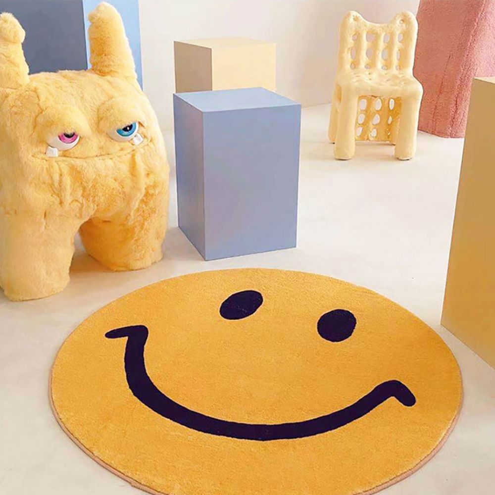 Smiley Face Rug