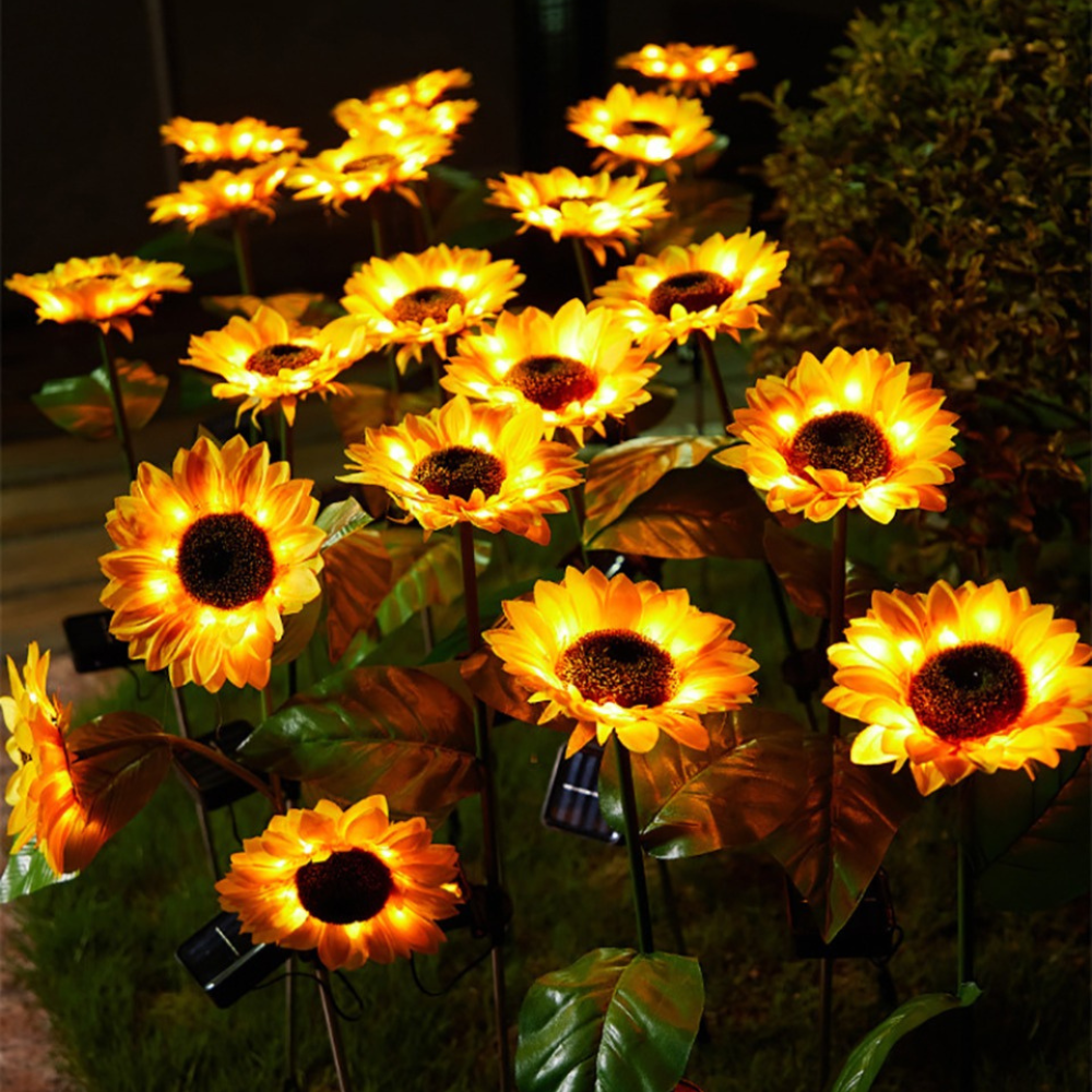 Sunflower Garden Lights (2 Pack)