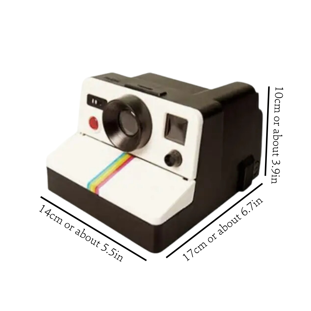 Retro Camera Tissue Box