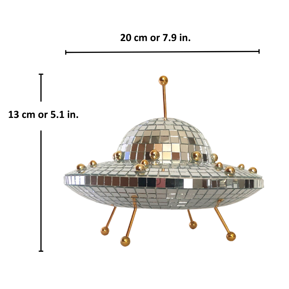 Disco Ball UFO Decor