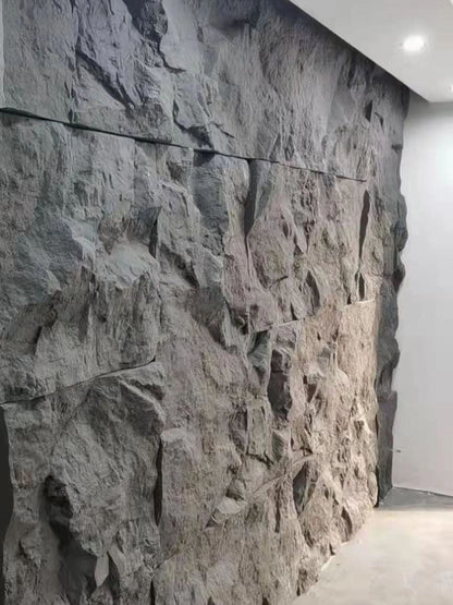 Mountain Stone Rock Wall Panel (Lightweight)