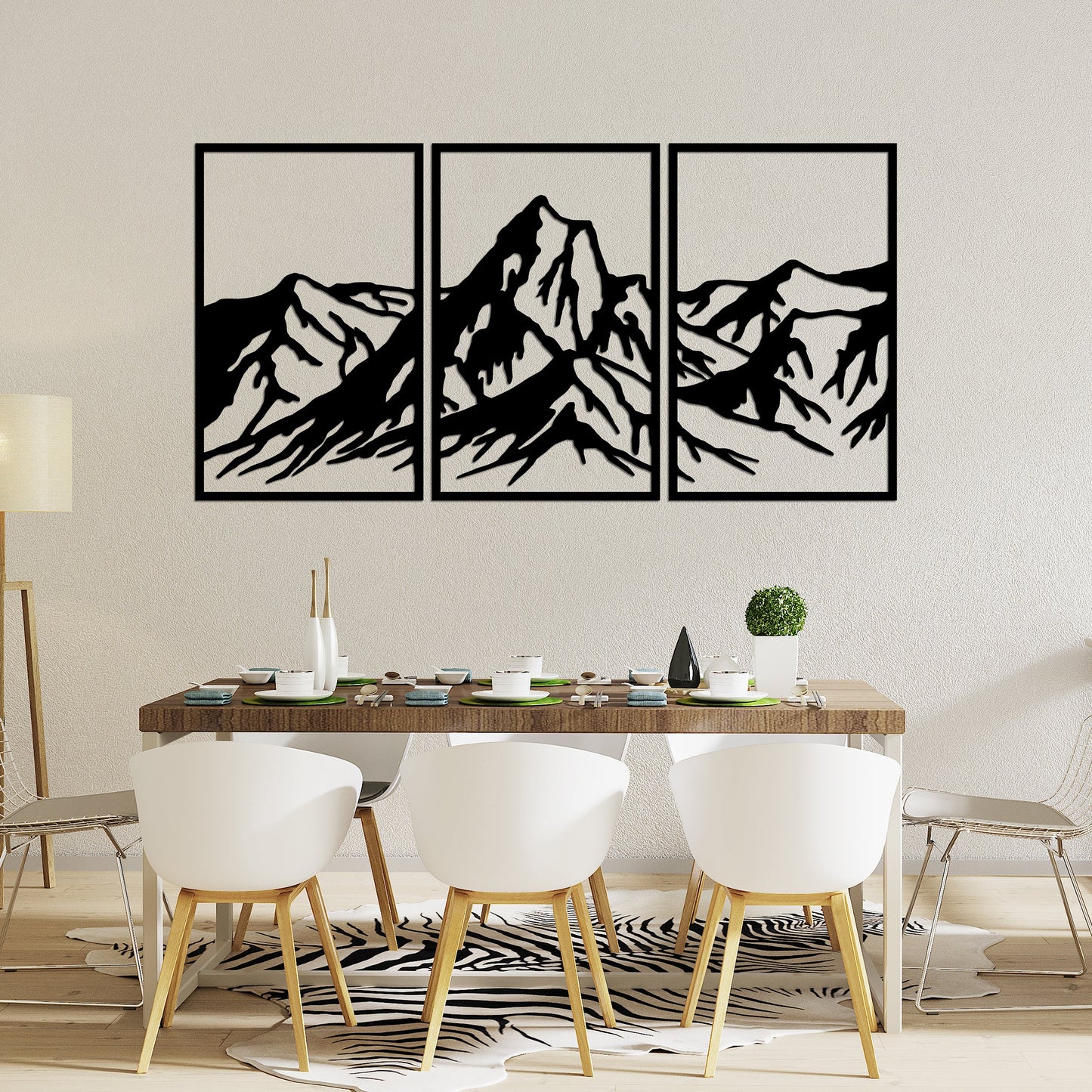 Summit of Serenity Metal Wall Art