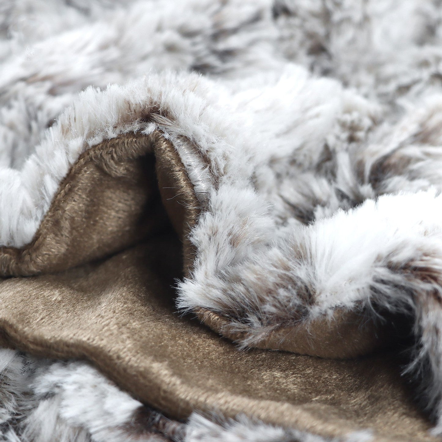 Fabian Faux-Fur Blanket Throw