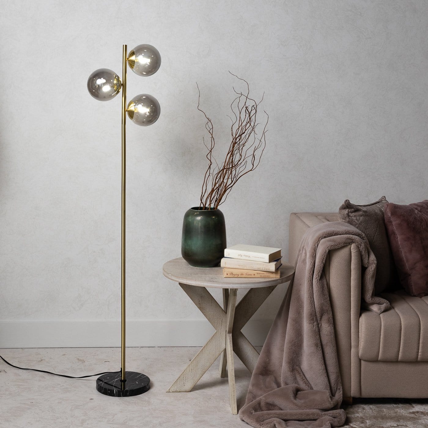 Rosetta Marble Floor Lamp