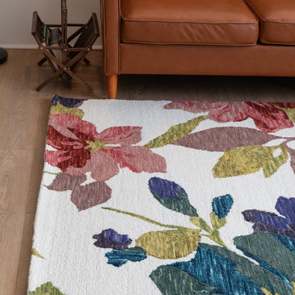 Fleur De La Couleur Rug