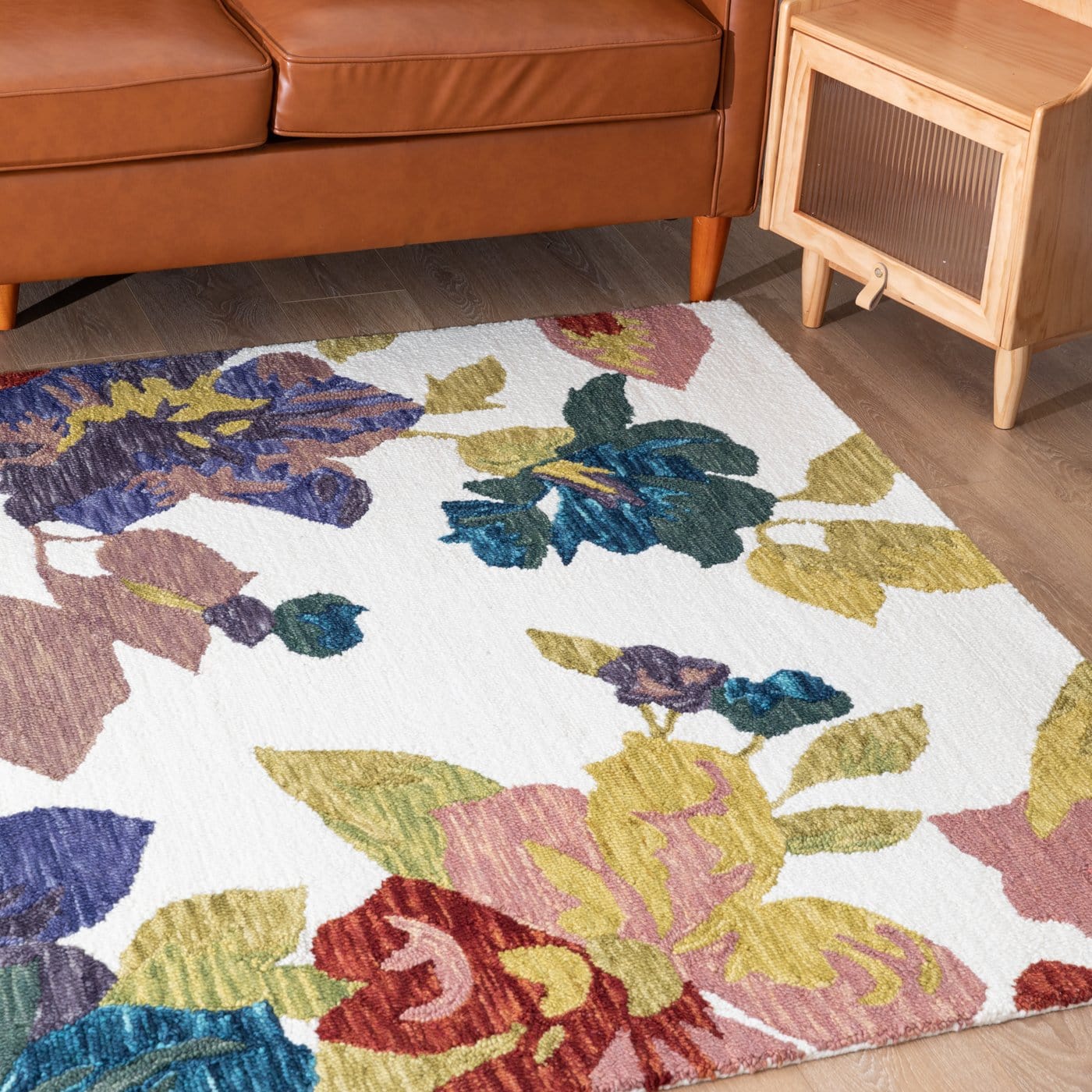 Fleur De La Couleur Rug