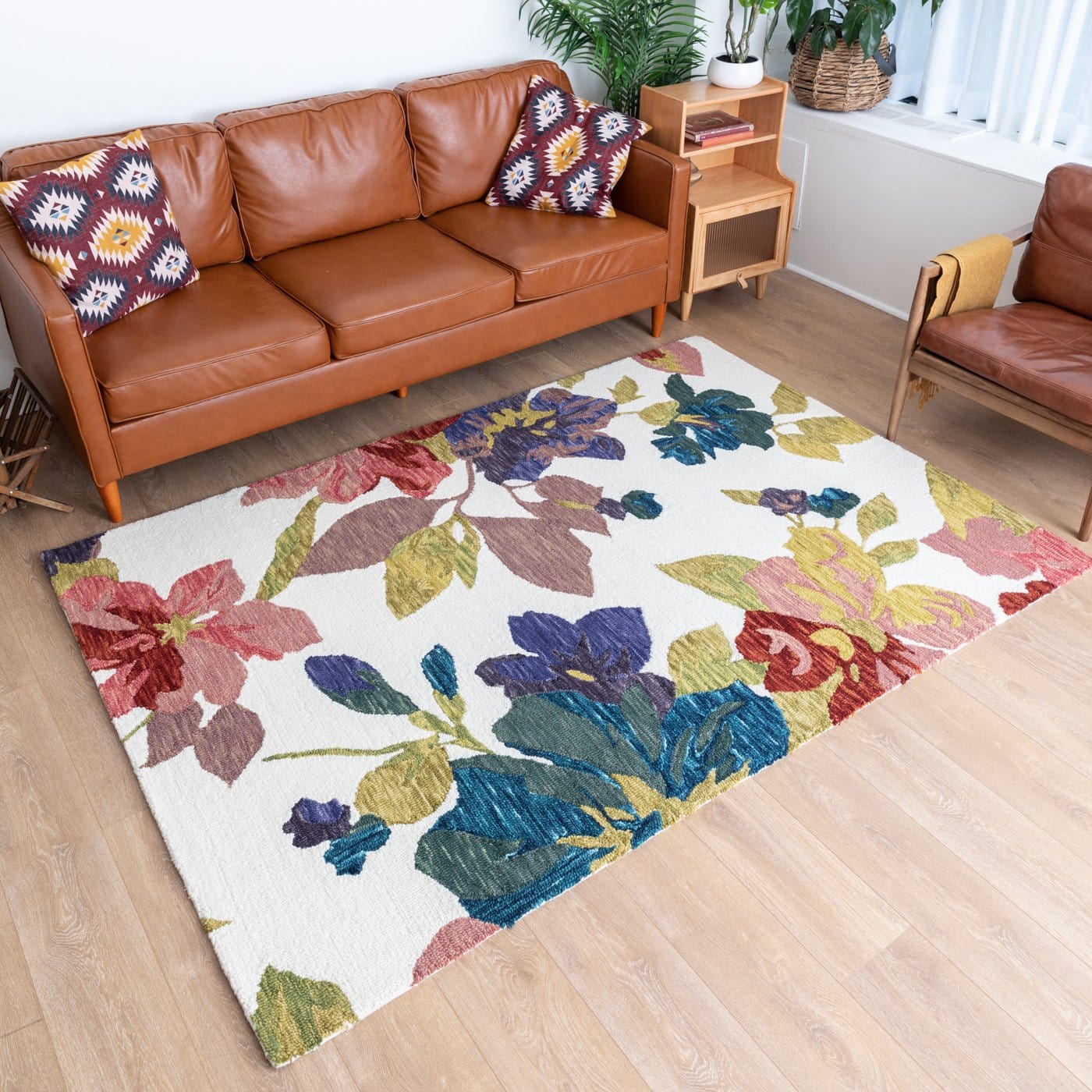 Fleur De La Couleur Rug