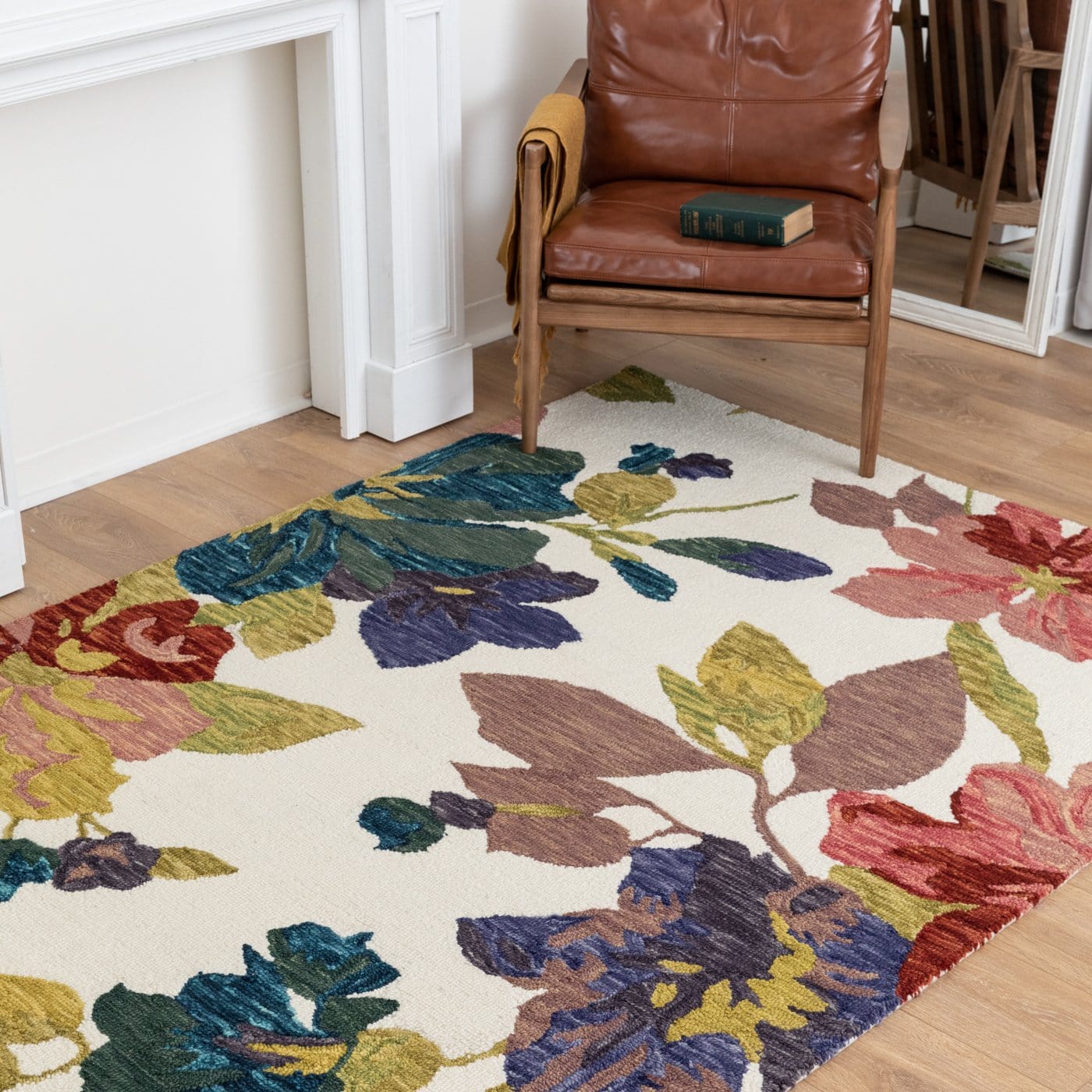 Fleur De La Couleur Rug