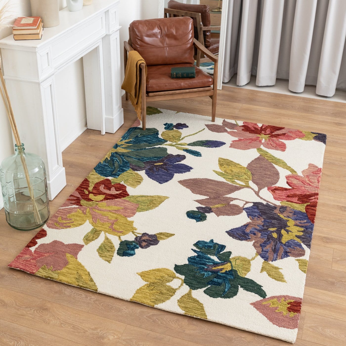 Fleur De La Couleur Rug