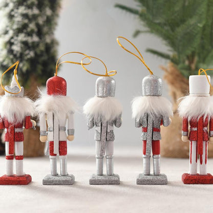 Snowflake Nutcracker (Set of 5)