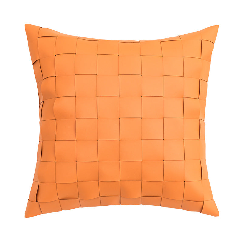 Nordic Instagram Style Geometric PU Stereo Cushion Cover