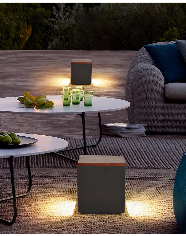 Cubed Spire Outdoor Light