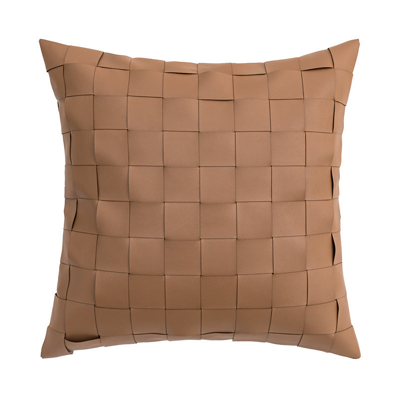 Nordic Instagram Style Geometric PU Stereo Cushion Cover