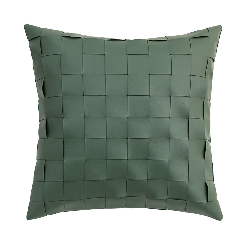 Nordic Instagram Style Geometric PU Stereo Cushion Cover