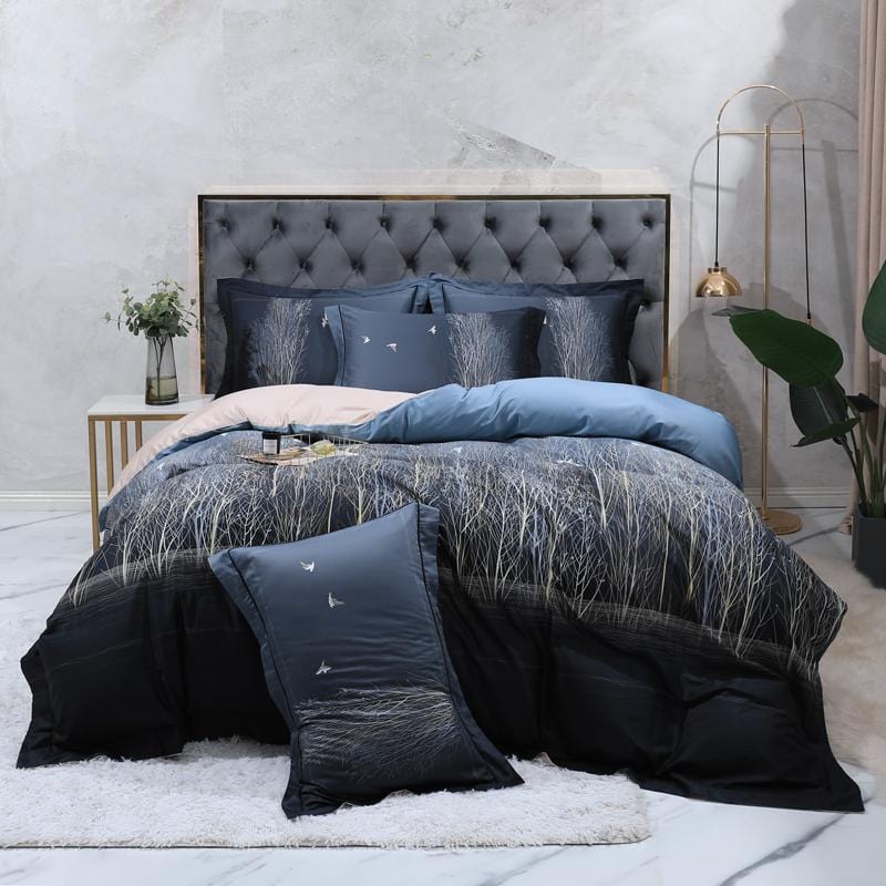 Nighttime Essence Duvet Cover Set (Egyptian Cotton)