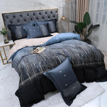 Nighttime Essence Duvet Cover Set (Egyptian Cotton)