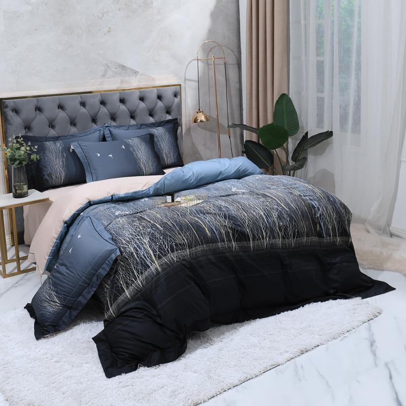 Nighttime Essence Duvet Cover Set (Egyptian Cotton)