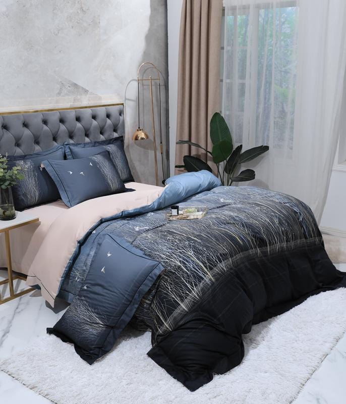 Nighttime Essence Duvet Cover Set (Egyptian Cotton)