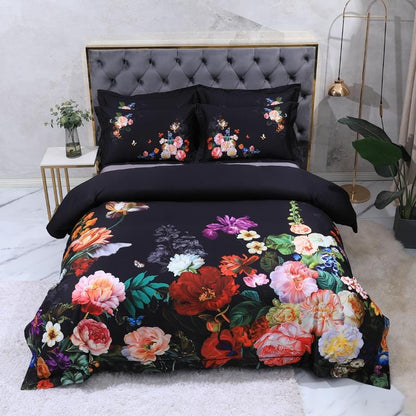 Fleur Beaucoup Duvet Cover Set (Egyptian Cotton)