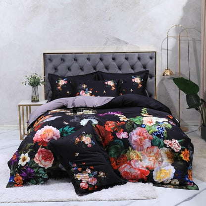 Fleur Beaucoup Duvet Cover Set (Egyptian Cotton)