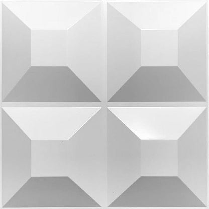 Cubix Quad PVC Wall Panel (Set of 12)