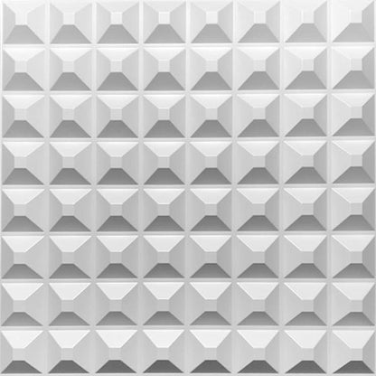 Squared PVC Wall Panel (Set of 12)