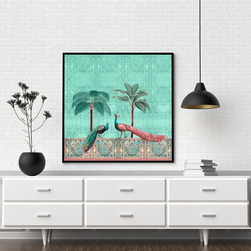 Peacock Vintage Art