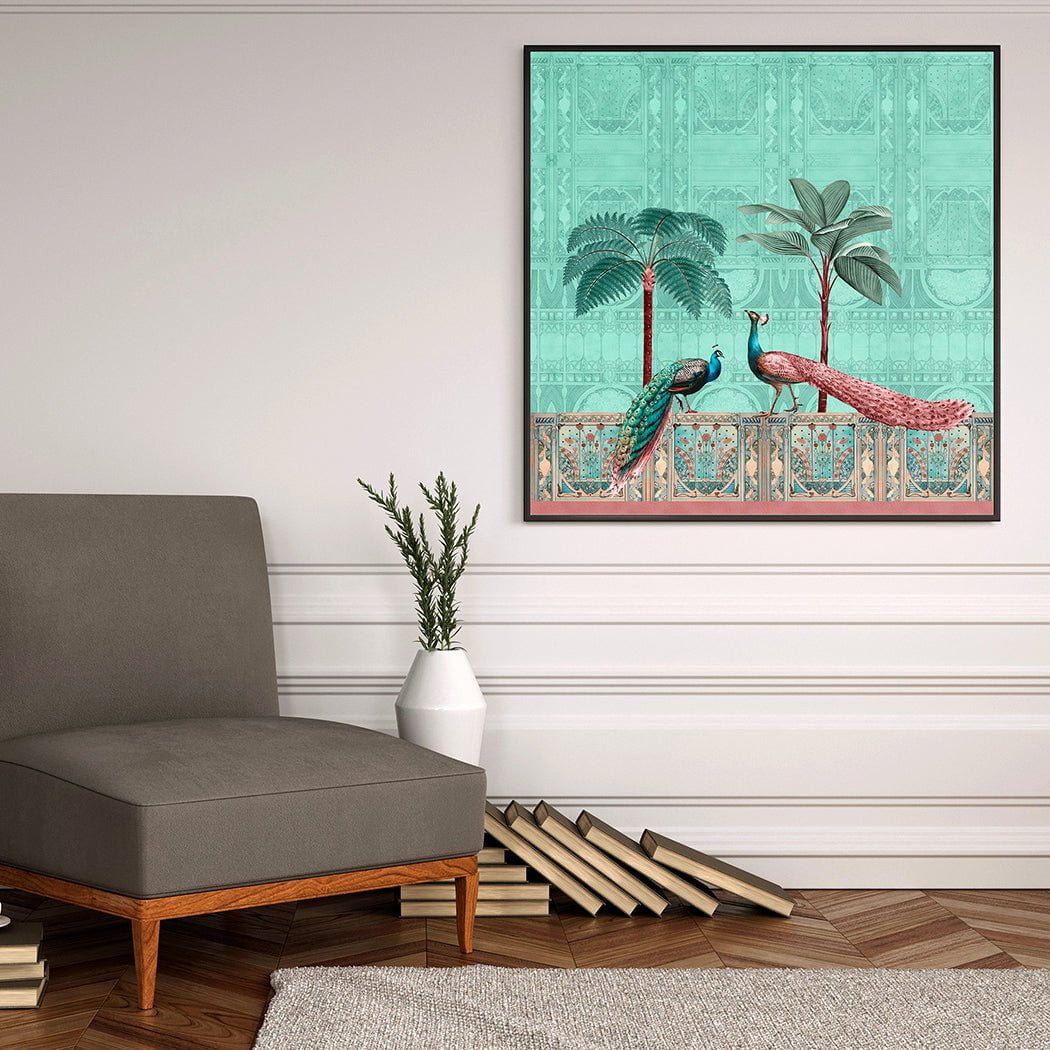 Peacock Vintage Art
