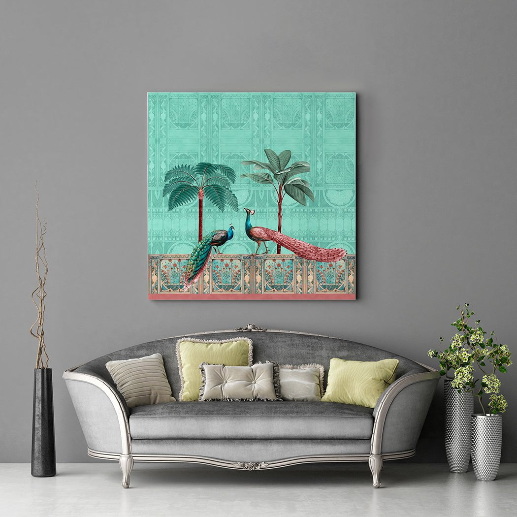 Peacock Vintage Art