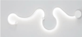 Curlicue Light A (White / Cool White)