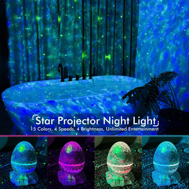 Star Projector, Galaxy Projector for Bedroom, Remote Control & White Noise Bluetooth Speaker