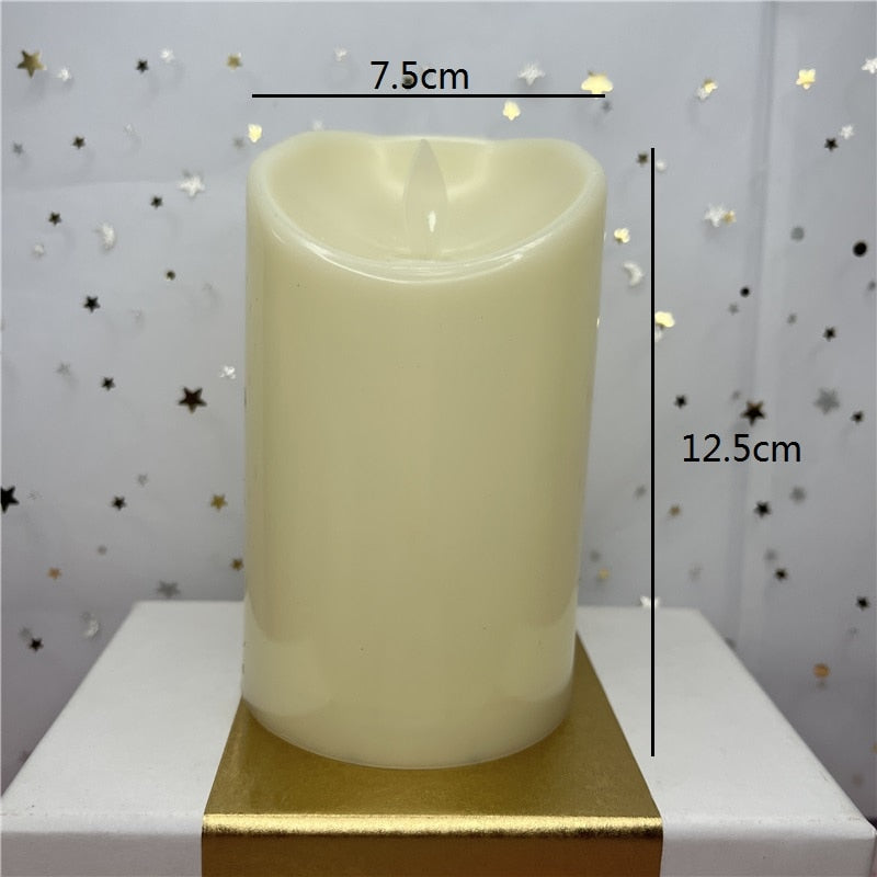 Flameless Block Candles