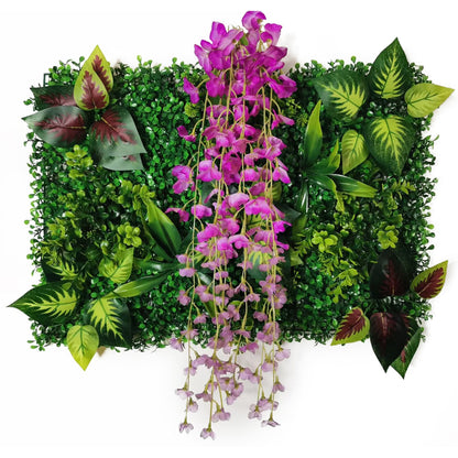 Artificial Plant Flowers Mixed Grass Jungle