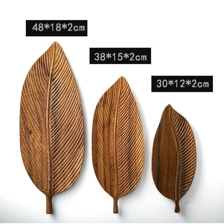 Black Walnut Leaf Plate