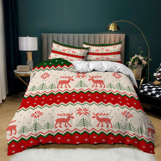 Holidaze Polyester Duvet Cover Set