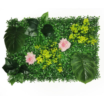 Artificial Plant Flowers Mixed Grass Jungle