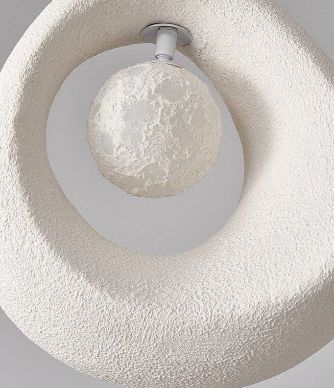 Circular Wabi Sabi Pendant Light