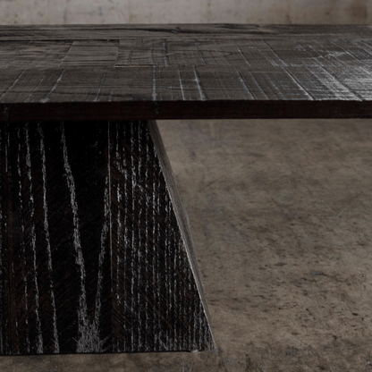 Alexa Black Wooden Dining Table