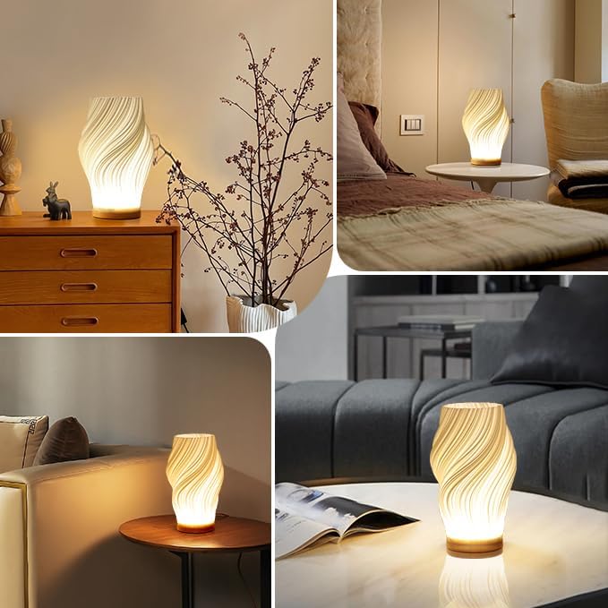 Serene Wavecrest Lamp