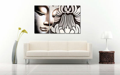 ABSTRACT BUDDHISM CANVAS