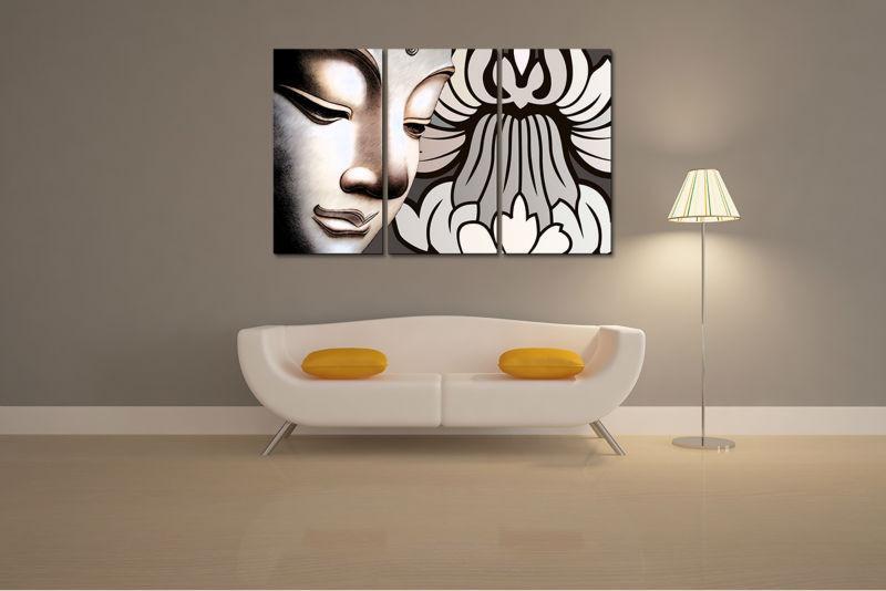 ABSTRACT BUDDHISM CANVAS