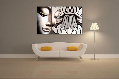 ABSTRACT BUDDHISM CANVAS