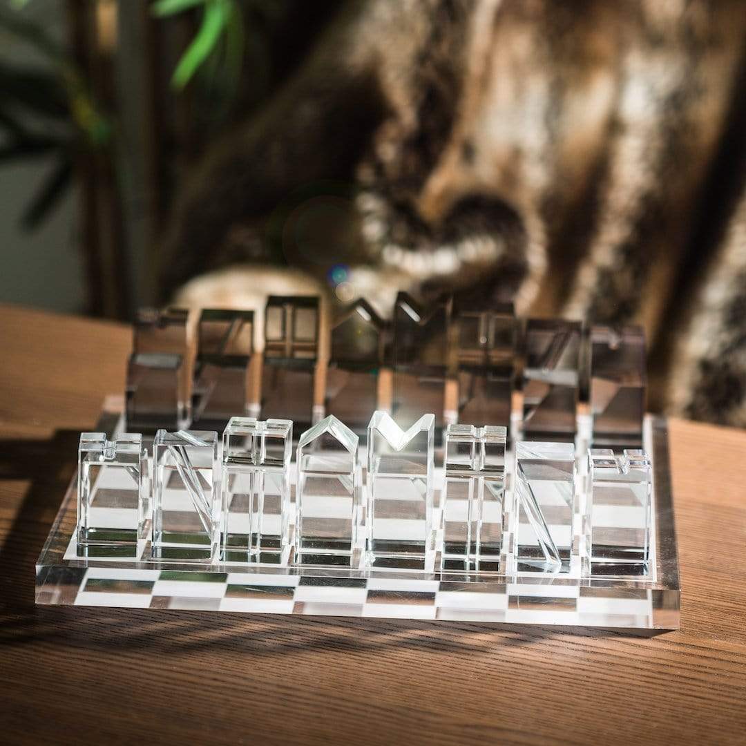 Crystal Chess Set