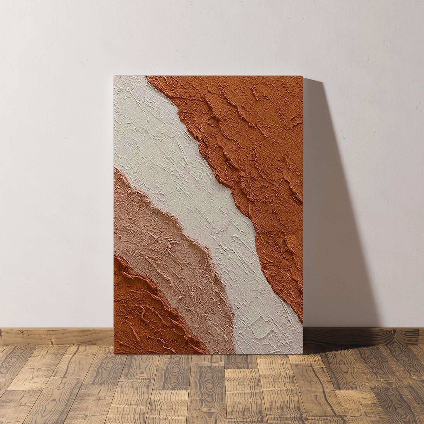 Terracotta Textured Wall Art