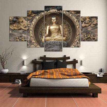 PEACEFUL BUDDHA CANVAS