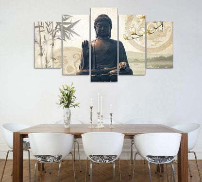 BUDDHA STATUE CANVAS