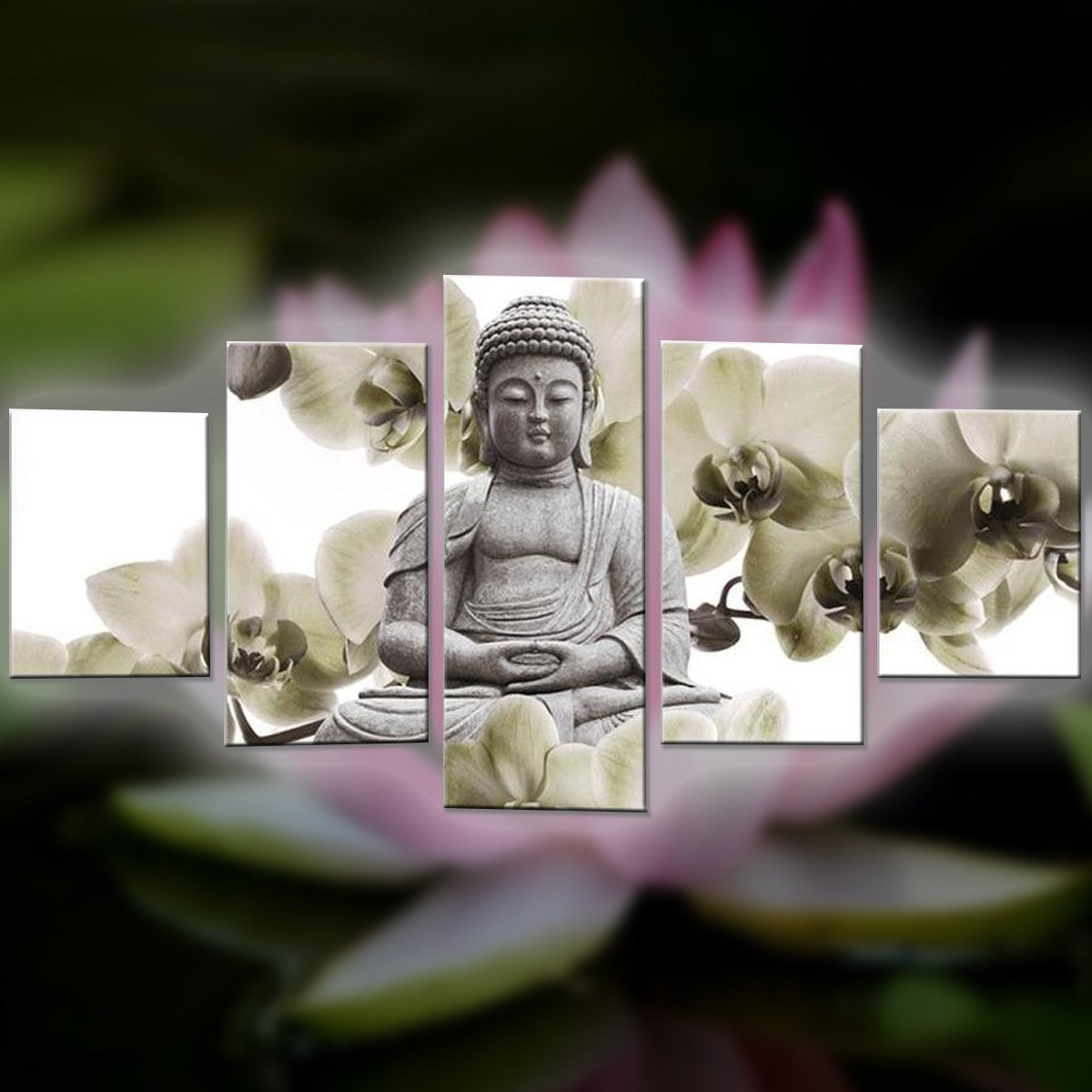 ORCHID BUDDHA CANVAS