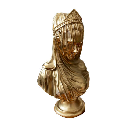 Veiled Lady in Gold II Sculpture