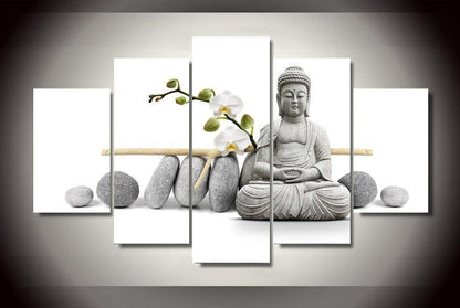 STONE BUDDHA CANVAS