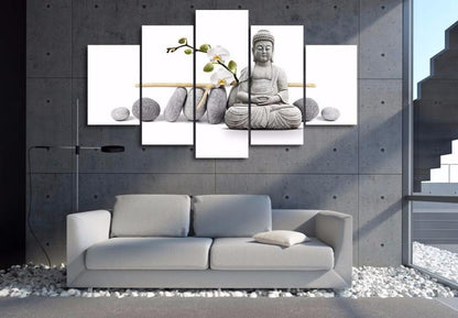 STONE BUDDHA CANVAS